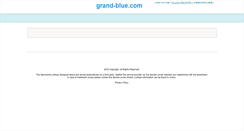 Desktop Screenshot of grand-blue.com